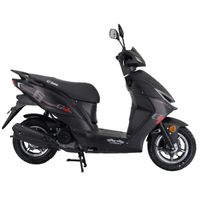 Mofaroller Sonic 25 kmh, silber-schwarz, GT Union