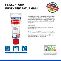 baufan Fliesen- und Fugenreparatur GRAU