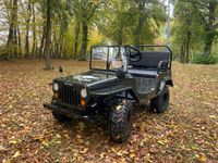 HILLBIL XTR Elektro Kinderauto bis 40 km/h regelbar mit Anhängekupplung, grün