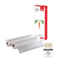 Vakuumierfolien 2 Rollen 40x600 cm transparent, passend für Prestige Maxi