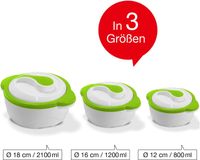 Thermoschüssel 3er Set Premium grün
