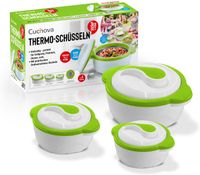Thermoschüssel 3er Set Premium grün