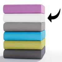 Premium-Jersey-Spannbetttuch - ca. 90 - 100 x 200 cm