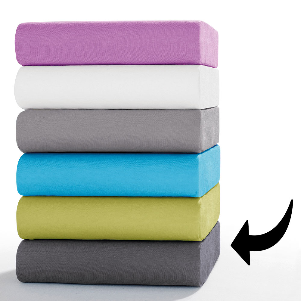 Dreamtex Premium-Jersey-Spannbetttuch - ca. 140 - 160 x 200 cm