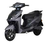 E-Motorroller e-Adler 45 kmh, mattgrau, 1 Akku, mit Top Case und Alarmanlage, GT Union