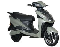 E-Motorroller e-Adler 45 kmh, dunkelguen, 1 Akku, mit Top Case und Alarmanlage, GT Union