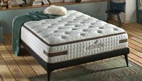 Luxus Kollagen Linen Matratze – 34 cm hoch, beidseitig nutzbar, Komfort-Pocket-Federkern H3 bis 120 kg