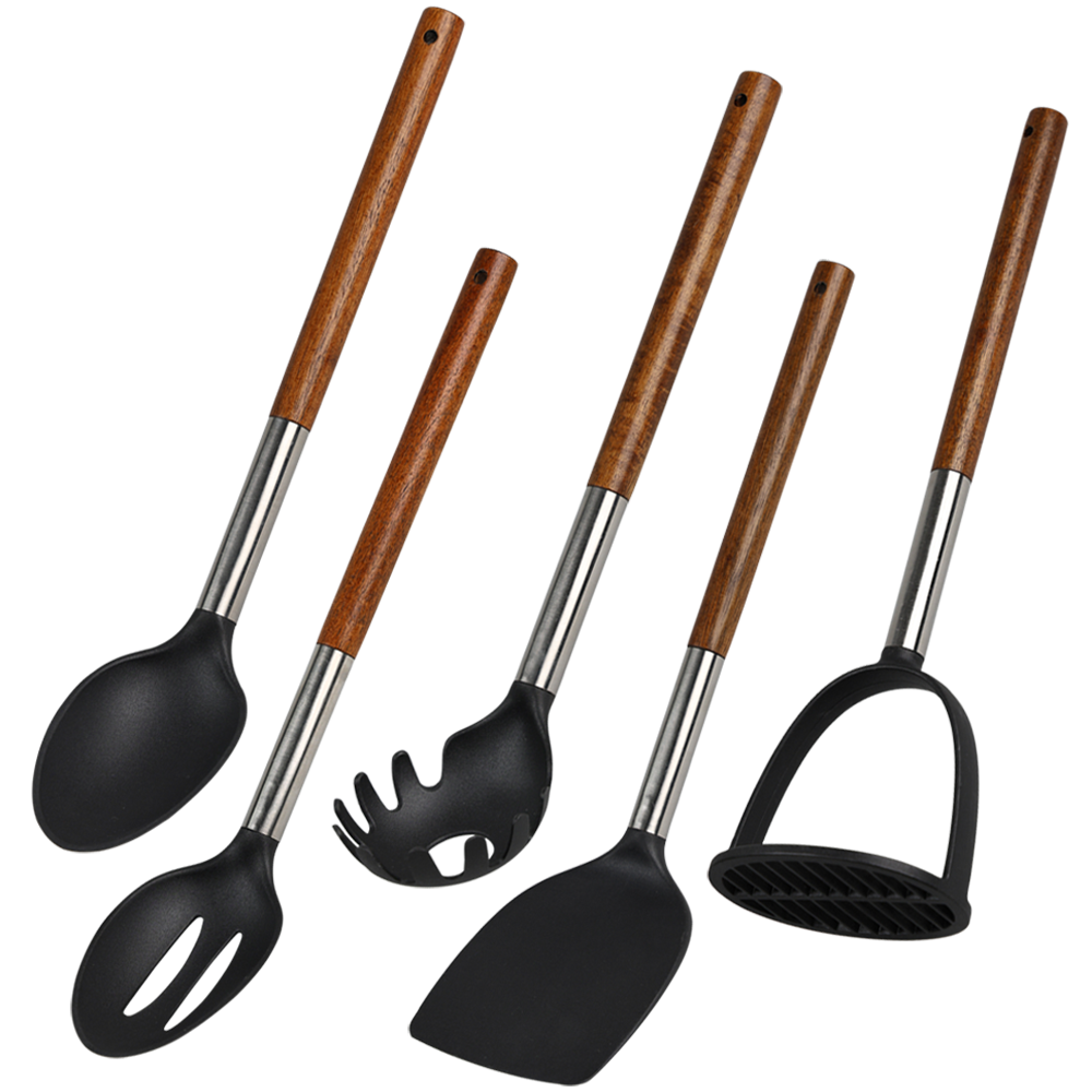 Kesper 5er Set Küchenhelfer, Akazie
