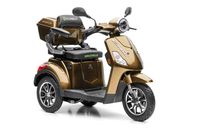E-Seniorenmobil J1000, Lithium-Akku, 3-Rad, 1000 Watt, Braun