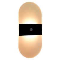 Akku-LED-Sensorwandleuchte - Oval