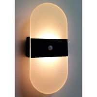 Akku-LED-Sensorwandleuchte - Oval