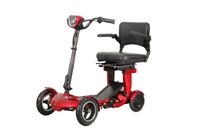 E-Seniorenmobil Aktiv Mobil  Klapp Quad - klappbar - rot