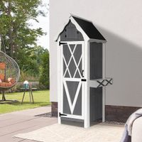 Gartenschrank aus Holz YANA - XL