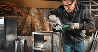Bosch Winkelschleifer UniversalGrind 750-125, 125mm, 750 W, mit Seitengriff