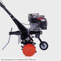 4-Takt Benzin-Motorhacke inkl. 24 Messer