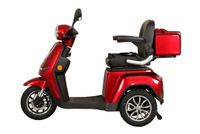 E-Seniorenmobil Aktiv Mobil E-Rider 1000 mit Top Case rot - 25 km/h