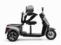E-Seniorenmobil Billy 2.0, Blei-Akku, 3-Rad, 1000 Watt, Grau