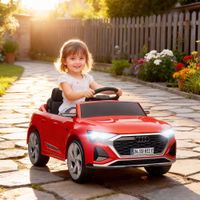 Kinder-Elektroauto, 12V Kinderauto mit 2,4G Fernbedienung, MP3 Musik &amp; Hupe