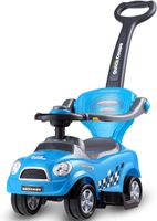 COSTWAY 3 in 1 Rutschauto Schiebeauto für Kinder von 2 bis 6 Jahren Blau