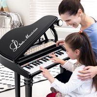 COSTWAY 31 Tasten Kinder Keyboard mit Hocker