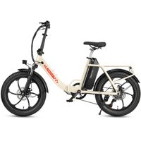 Maxtron Mule,Falt E-Bike,HR-Nabenmotor,SHIMANO 7-Gang,mech.Scheibenbremse,creme-weiß