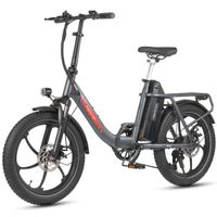 Maxtron Mule,Falt E-Bike,HR-Nabenmotor,SHIMANO 7-Gang,mech.Scheibenbremse,grau