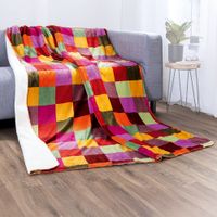 Wohndecke "Flanell-Sherpa" - ca. 150 x 200 cm