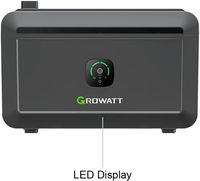 Growatt NOAH 2000 0% MwSt §12 III UstG 2,048kWh Niedervolt-Batterie für Balkonkraftwerke
