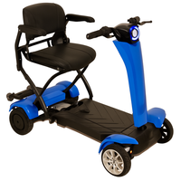 Best Ager Fold PRO Elektro Seniorenmobil 4-Rad E-Roller Faltbar max. 6km/h