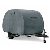 Wohnwagen Schutzhülle L 340x195x185cm, 4-lagig Tropfenform