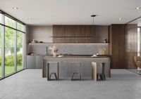 Bodenfliese Wandfliese Dekofliese Aurora Grey 60x120 cm