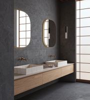 Bodenfliese Wandfliese Dekofliese Aurora Black 60x60 cm