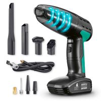EASYmaxx Akku-Handstaubsauger 11,1V schwarz/grün 19905