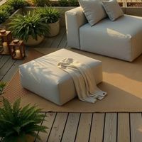 Outdoor Sofa ALAZIA - Hellgrau
