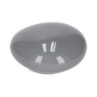 LED-Lampe Smarter LED-Stein Grau Echtglas