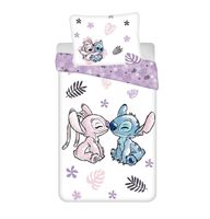 Lilo & Stitch Bettwäsche Set Baumwolle 140x200 cm mit Kissen 70x90