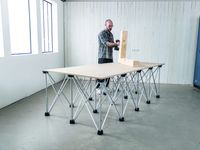 Faltbarer Arbeitstisch FW1200,  ca. 230 x 119 x 75 cm