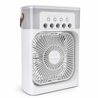 Mini Luftkühler mit Wassertank USB-C LED Timer