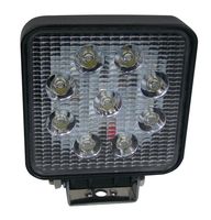 Berger & Schröter | LED Arbeitsscheinwerfer eckig 9x3 W, 1890 Lumen