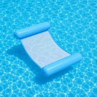 Aufblasbare Wasserhängematte 120 × 70 cm mit Netz