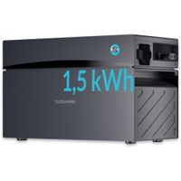 SUNSHARE Glory 1,5 kWh Balkonkraftwerk-Speicher, Hybrid-Wechselrichter, Notstrom, App, IP65