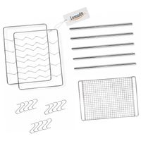 Zubehör-Set für Räucherofen mit Fischkörben und Räuchergitter