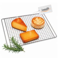 Räucherrost Edelstahl in Netzform 36,5 x 25,5 cm, Zubehör Räucherofen