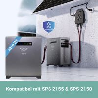 XORO SOLAR SPB 215X Erweiterungsakku 2.016 Wh für SPS 2150 & 2155, LiFePO₄, bis 6.048 Wh, IP65