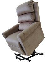 Antar Aufstehsessel Comfort  mit elektrischer Aufstehhilfe und Liegefunktion, ca. 81 x 87 x 109 cm – Beige