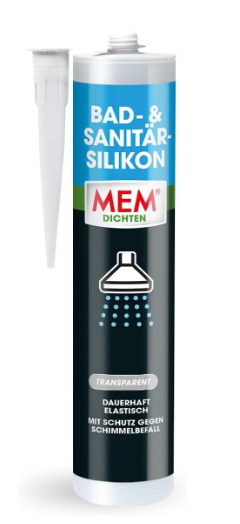 MEM Bad- & Sanitär-Silikon 300ml