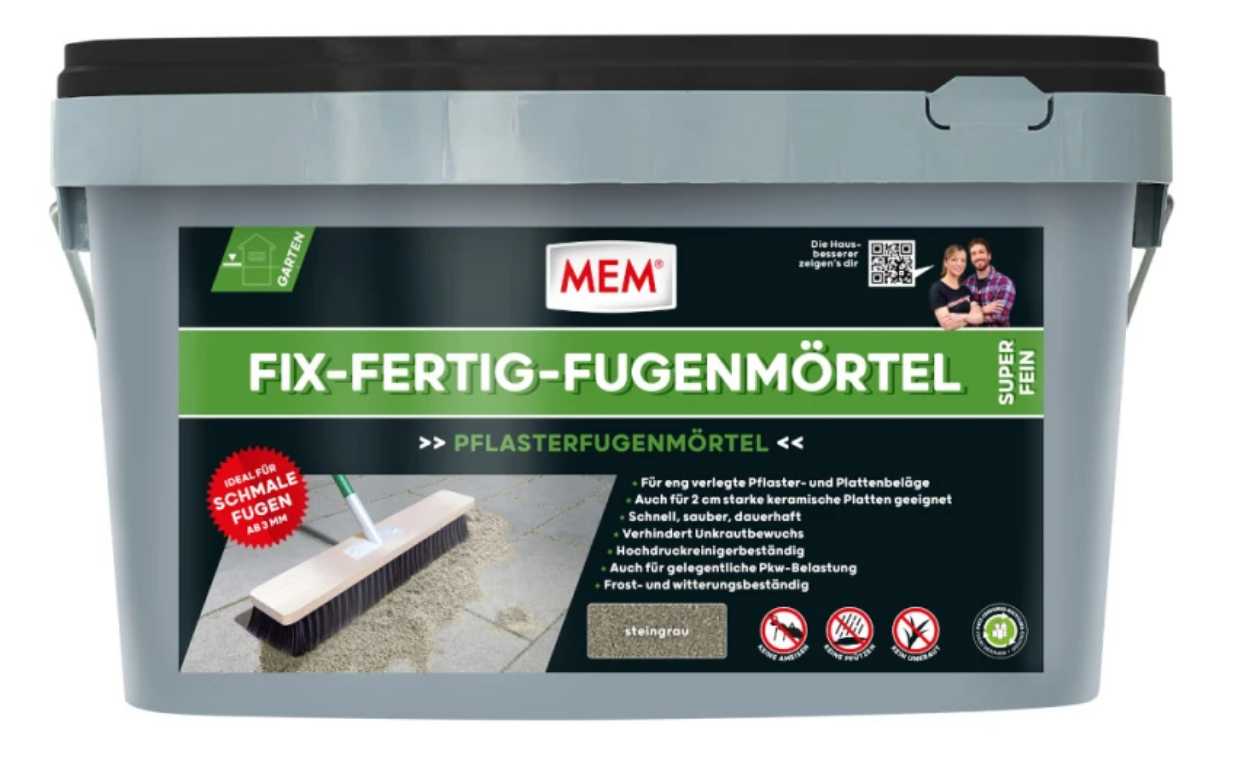 MEM Fix-Fertig-Fugenmörtel super fein, 20kg