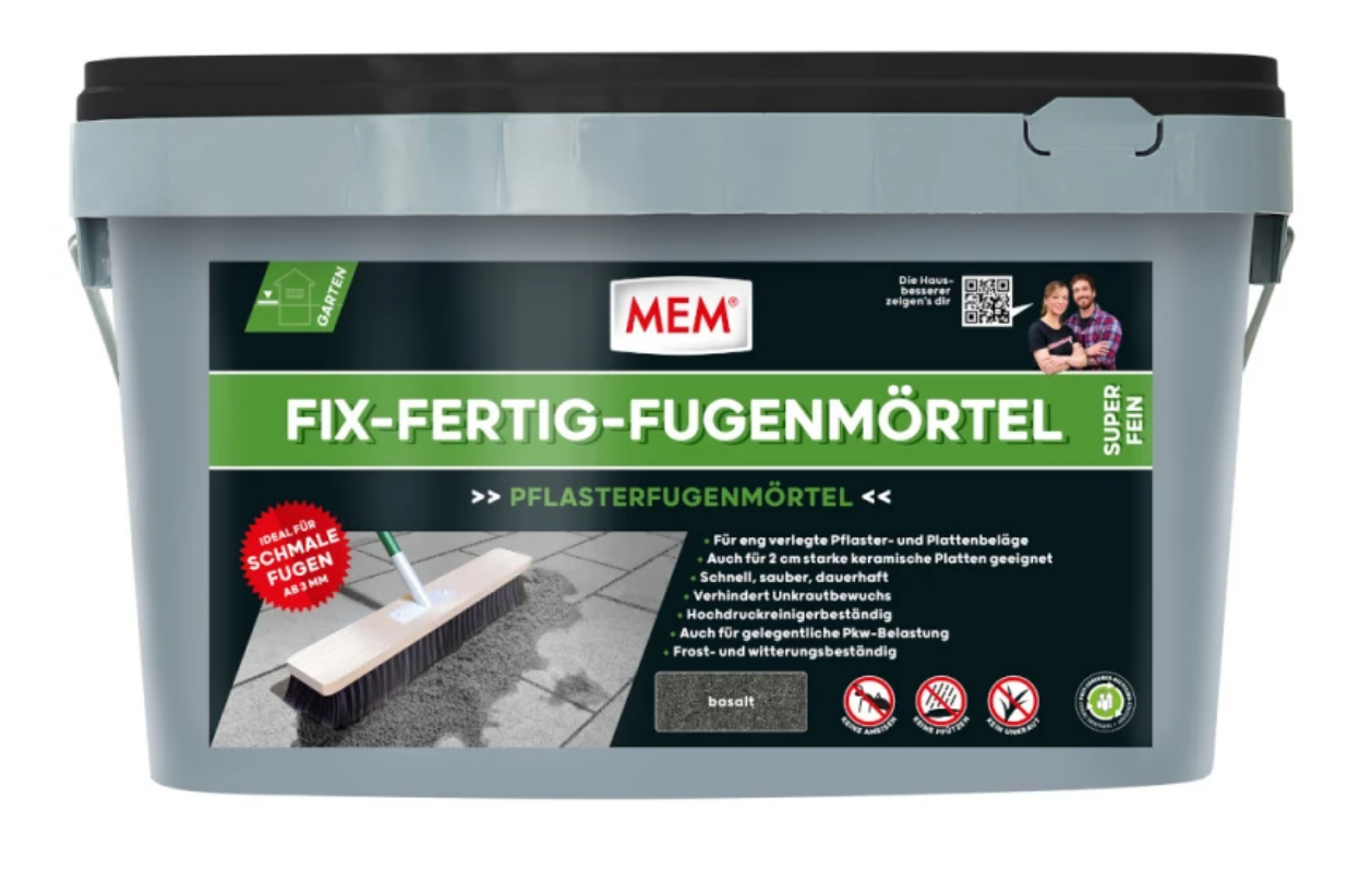MEM Fix-Fertig-Fugenmörtel super fein, 20kg