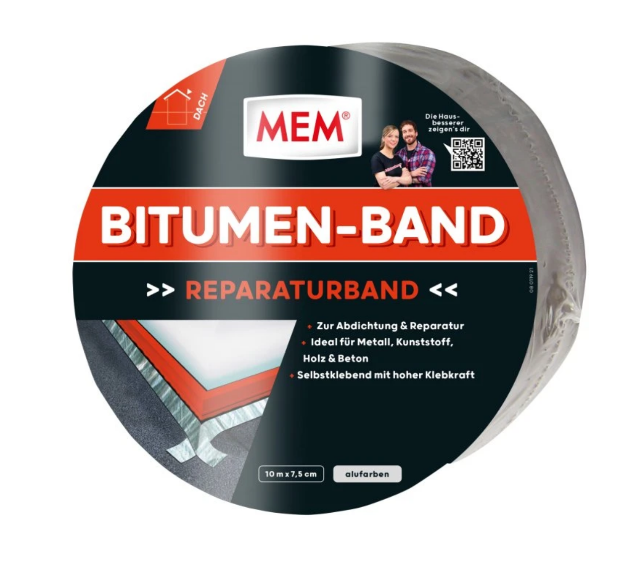 MEM Bitumen-Band 7,5cm x 10m