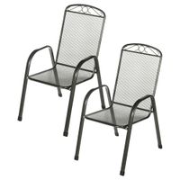 Stapelstuhl VENEDIG - 4er-Set, ca. 55 x 74 x 98 cm